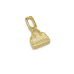 Picture of "Bag" Ornament Pendant/ Gold, 25mm