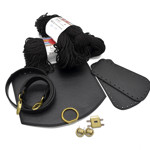 Picture of Kit Round Cap with Round Lock, Black with Heart Yarn 400gr, Black