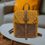 Picture of Kit Ginger Backpack with Crochet Cover and 1000gr Heart Yarn