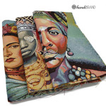 Picture of Cushion Fabric FACES 50X150cm