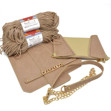 Picture of Kit Cadena Vintage Cigar Cover/Side Panel Set with 600gr Heart Cord Yarn, Beige Summer
