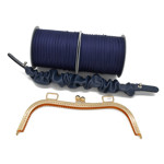 Picture of Kit Frame KATIA with Frou Frou Handle and Tripolino Cord Yarn. Choose Your Materials!