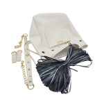 Picture of Kit Summer REGINA Innner Pouch with Zipper Pockets and Metal Eyelets with 200gr Raffia Yarn