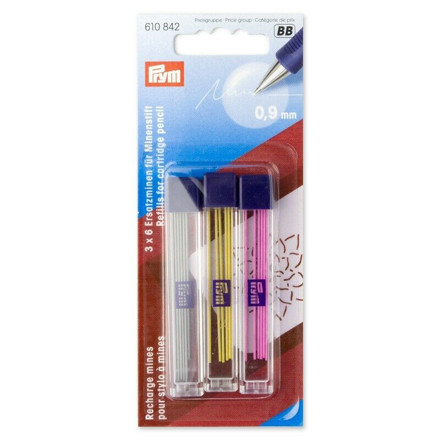 Picture of Colored Refills for Mechanical Marker Pen 610848 / 18pieces