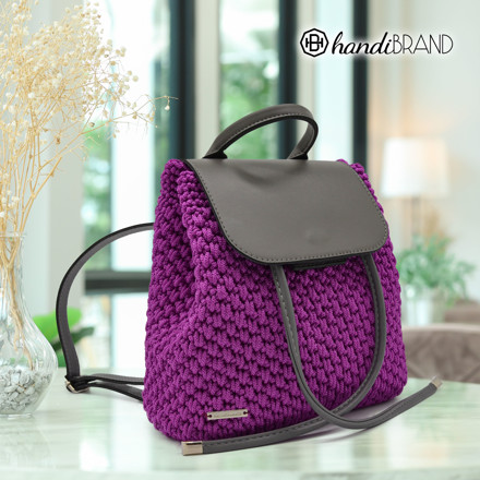 Picture of Kit Mini Backpack Cover with Heart Yarn 600gr