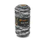 Picture of Kit Metallic Thread Shawl with Ergonomic Crochet Hook. Choose Your Color!