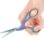 Picture of Stainless Rainbow Stork Scissors / 10cm