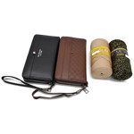 Picture of Kit Wallet with  Wrist Handle and Metal/ Slim Yarn