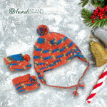 Picture of Kit Baby Beanie and Shoes. Choose Color !