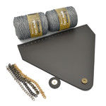Picture of Kit Folder 30cm with 500gr Metallic Capri Yarn