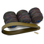 Εικόνα της Κιτ Wool Bag Tote No2 Κοτσίδες με Χεράκια Julia και Νήμα Wool 900γρ. Επιλέξτε Χρώμα!