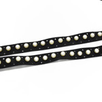 Picture of Decorative tape 3cm wide with pearls, per meter
