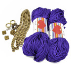 Picture of Kit Macrame Bag with 600gr Hearts Cord Yarn. Choose Your Set!