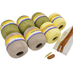 Picture of  Set Beachwear Kaftan/ Toiletry Bag/ Hair Bandana. Choose Your Color!