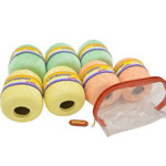 Picture of  Set Beachwear Kaftan/ Toiletry Bag/ Hair Bandana. Choose Your Color!