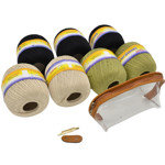 Picture of  Set Beachwear Kaftan/ Toiletry Bag/ Hair Bandana. Choose Your Color!