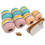 Picture of  Set Beachwear Kaftan/ Toiletry Bag/ Hair Bandana. Choose Your Color!