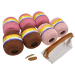 Picture of  Set Beachwear Kaftan/ Toiletry Bag/ Hair Bandana. Choose Your Color!