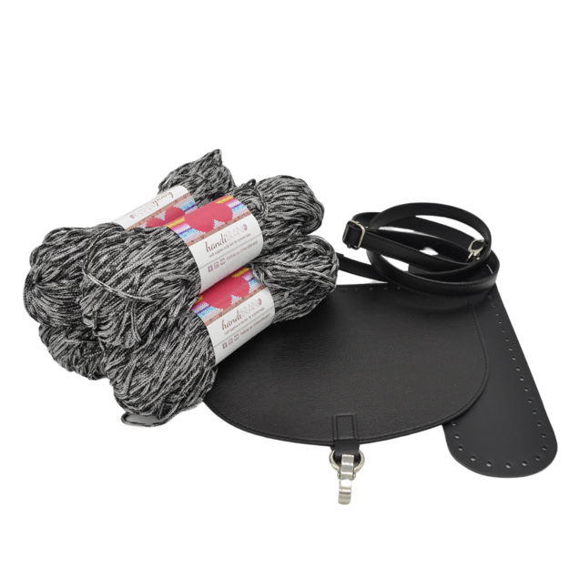 Picture of Kit Backpack, Black with 800gr Cord Yarn, Black