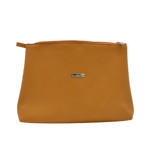 Picture of Leather Toiletry Bag with Zipper and Pocket 30X21cm