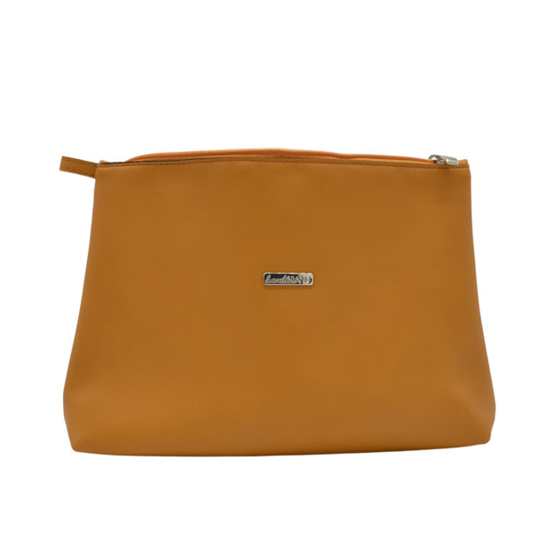 Picture of Leather Toiletry Bag with Zipper and Pocket 30X21cm