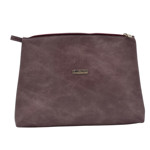 Picture of Leather Toiletry Bag with Zipper and Pocket 30X21cm
