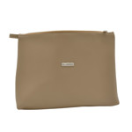 Picture of Leather Toiletry Bag with Zipper and Pocket 30X21cm
