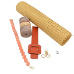 Picture of Kit Viennese Rattan Bag with Aretousa Closure. Choose your Color!