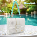 Picture of Kit Viennese Rattan Bag with Aretousa Closure. Choose your Color!