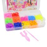Εικόνα της Λαστιχάκια Easy Plexi Κασετίνα LOOM KIT 12 Θήκες τύπου Πλεξι Φλέξι
