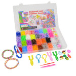 Εικόνα της Λαστιχάκια Easy Plexi Κασετίνα LOOM KIT 30 Θήκες τύπου Φλέξι Πλέξι
