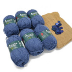 Εικόνα της Κιτ Μπλούζα Διχτυωτή με Κρόσσια Amore Cotton. Επέλεξε Χρώμα!