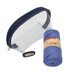 Picture of KIT Zippered Toiletry Bag, 23cm with Midi Yarn 200gr