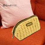 Picture of KIT Zippered Toiletry Bag, 23cm with Midi Yarn 200gr