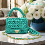 Picture of Kit Bag T-SHIRT LEATHERPuff Stitch