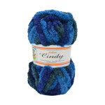 Εικόνα της  Νήμα Βελούδο Glitter CINDY 50γρ Βελονάκι Νο9-10