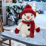 Εικόνα της Κιτ Amigurumi Χιονάνθρωπος Snow . Επιλέξτε Χρώμα!