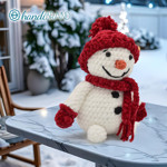 Εικόνα της Κιτ Amigurumi Χιονάνθρωπος Snow . Επιλέξτε Χρώμα!