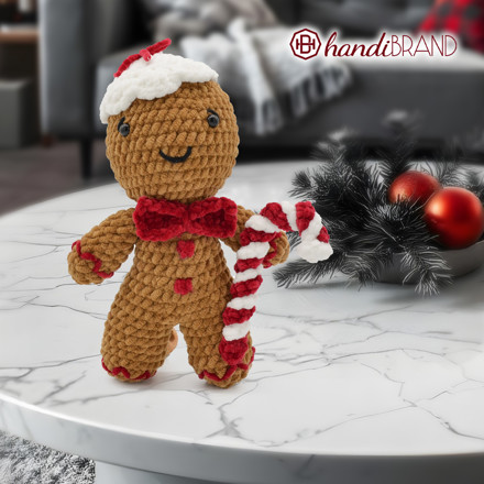 Εικόνα της Κιτ Amigurumi Velvet  Μπισκοτούλης Ginger. Επιλέξτε Χρώμα!