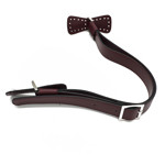 Picture of Wide Buckle Handle with Sewn Buttons Width 3cm