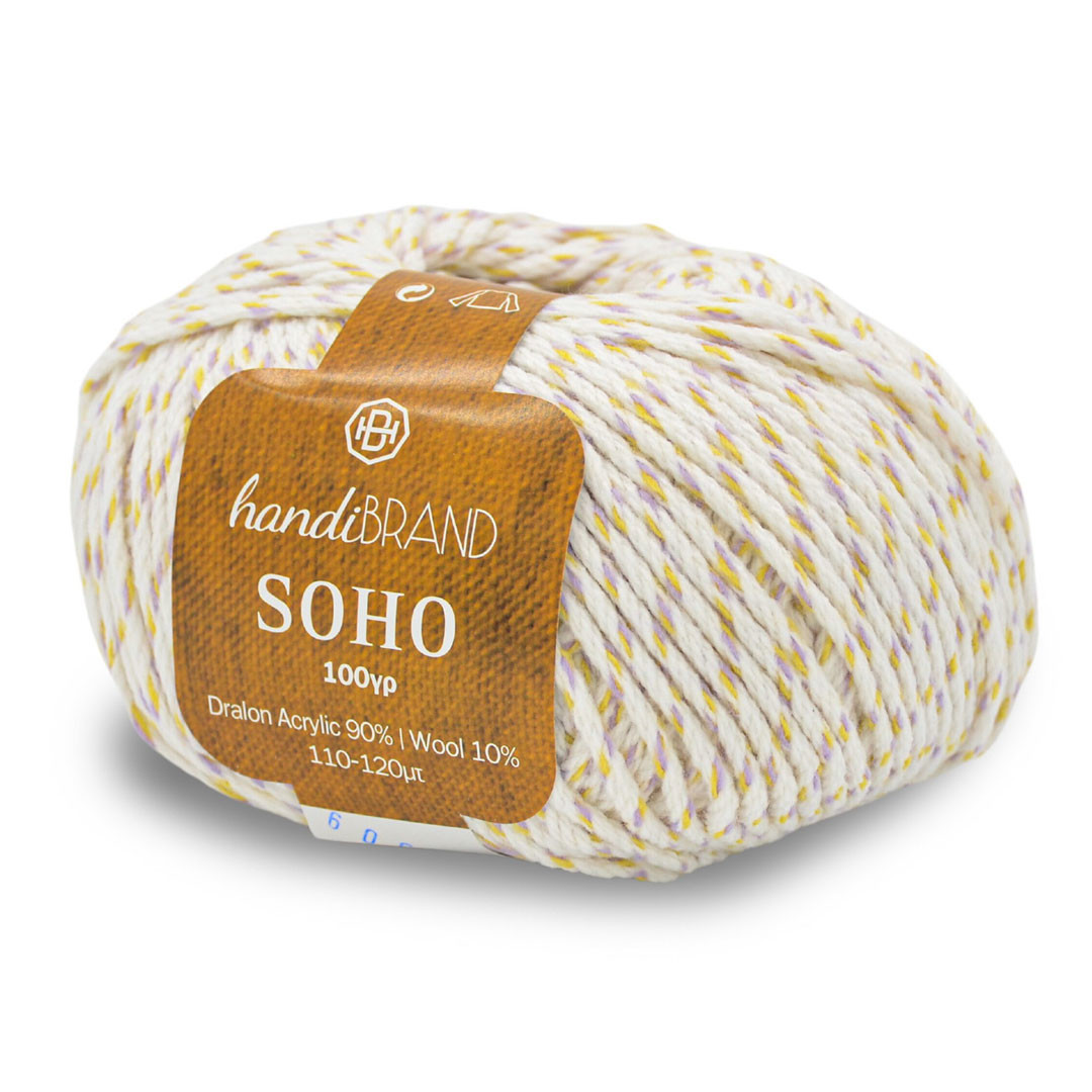 SOHO-606 -  Multicolor Ecru