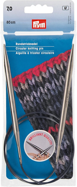 Picture of Knitting Circular Needles PRYM  Νο7/ 80cm Length 212194