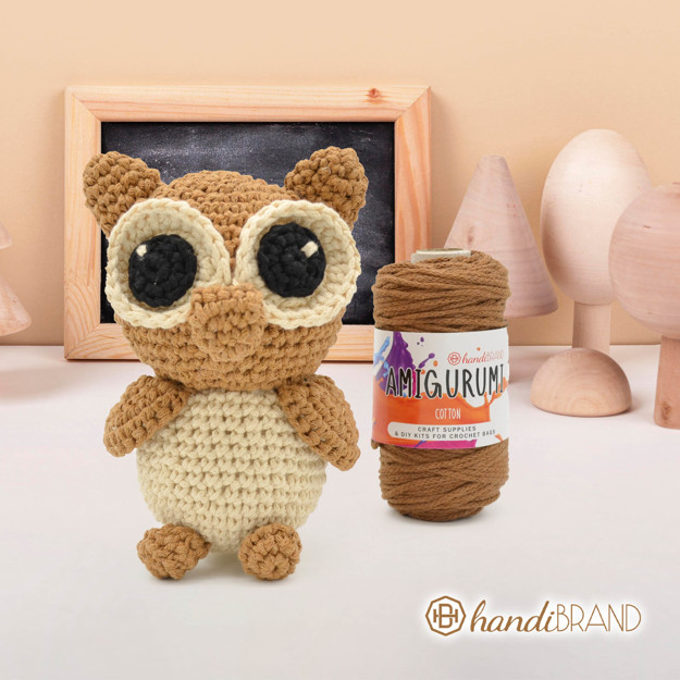 Picture of Kit Amigurumi Baby Owl. Choose Your Colors!