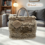 Εικόνα της Κιτ FUR Milano με Ζώνη με Νήμα Γουνάκι Mink 250γρ