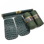 Picture of Kit Elegant Rod, Croco Patent Green with Metal Cord Yarn Green
