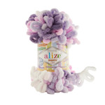 Εικόνα της Νήμα Puffy Πολύχρωμο 100γρ Soft & Quick