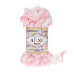 Εικόνα της Νήμα Puffy Πολύχρωμο 100γρ Soft & Quick