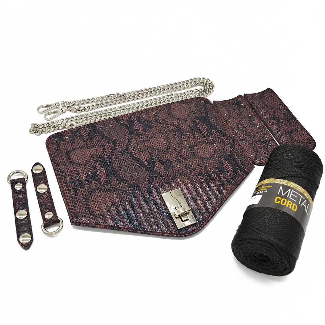 GLAM-SNAKE-BORDEAUX - Glam Snake Bordeaux