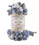Εικόνα της Νήμα Puffy Πολύχρωμο 100γρ Soft & Quick