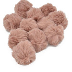 Εικόνα της Slippers Pom Pom Παντοφλάκια handibrand No3 Μονόχρωμα. Επιλέξτε Χρώμα!